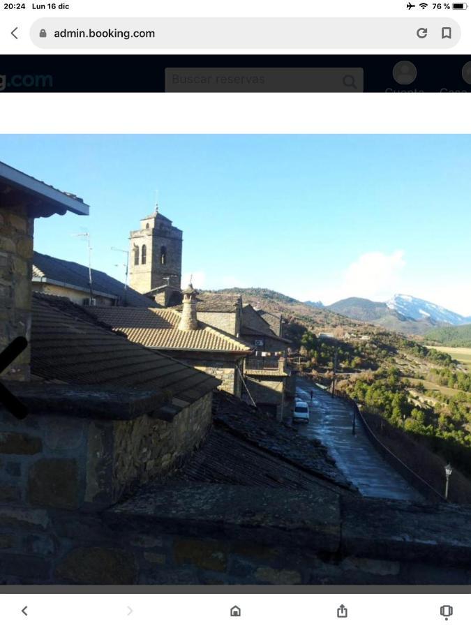 Vistas A La Montana En Un Pueblo Con Encanto. El Pueyo de Araguás Exteriör bild